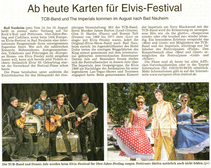 Elvis-Festival-Karten