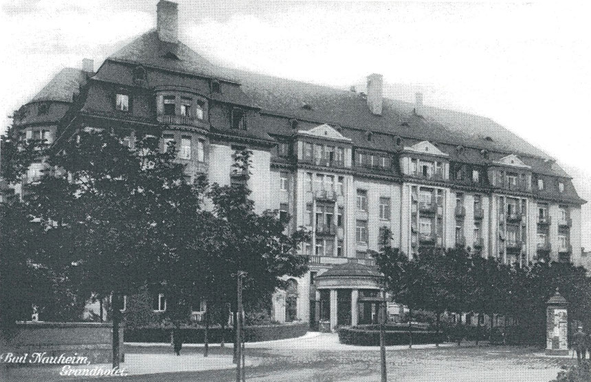 Grand Hotel, Ernst-Ludwig-Ring / Kurstrasse um 1910, Digitale Leihgabe