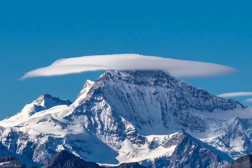 Föhnwolke über der Jungfrau