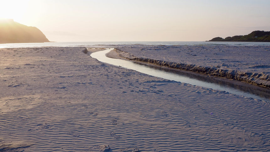 Abendstimmung am Strand von Refviksanden