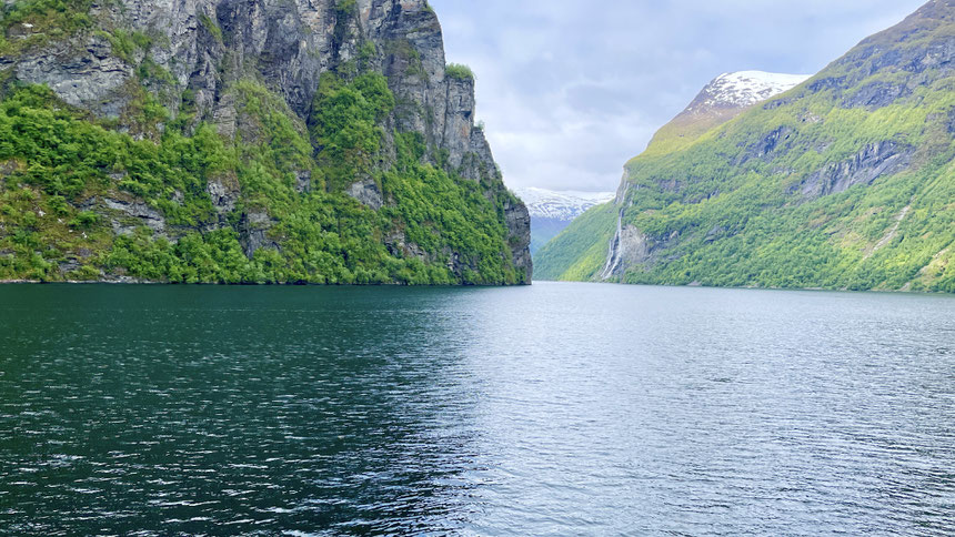 Auf dem Geirangerfjord