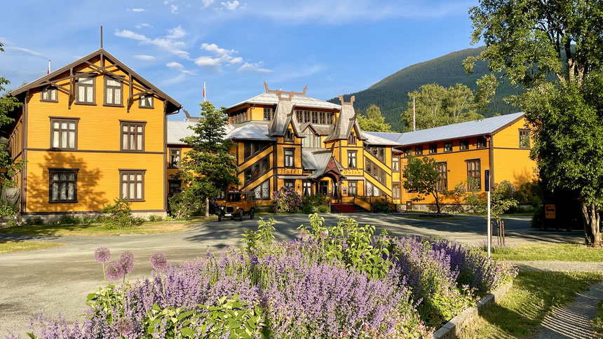 Eines der ältesten Hotels in Norwegen, das Hotel Dalen