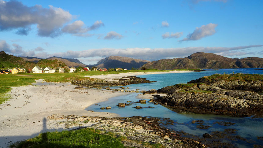 Strand aud der Insel Bremanger