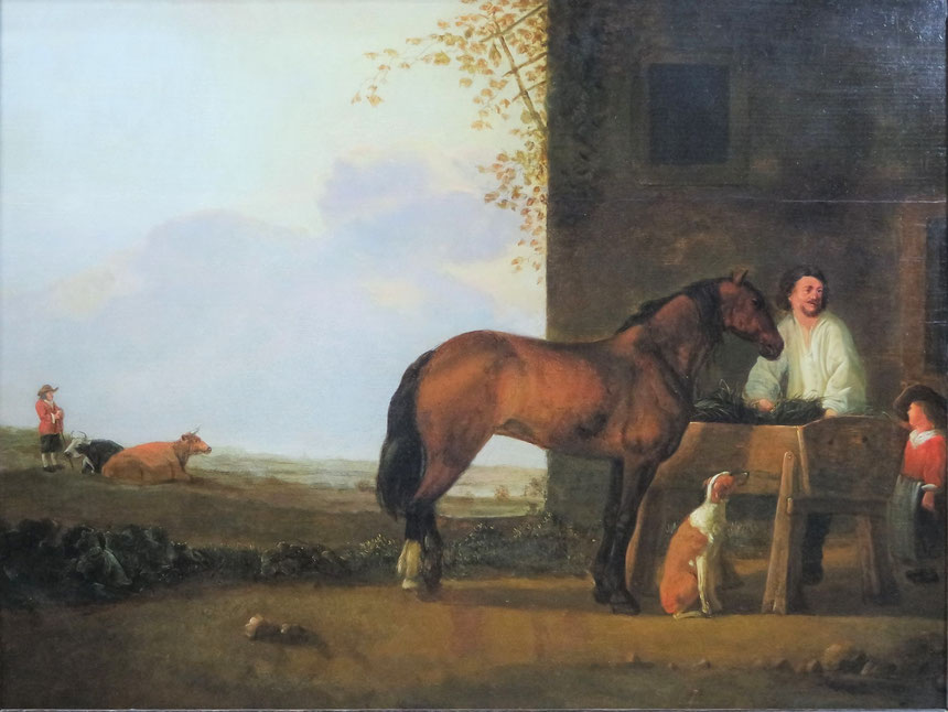 te_koop_aangeboden_een_17e_eeuws_schilderij_van_de_nederlandse_kunstschilder_abraham_van_calraet_1642-1722