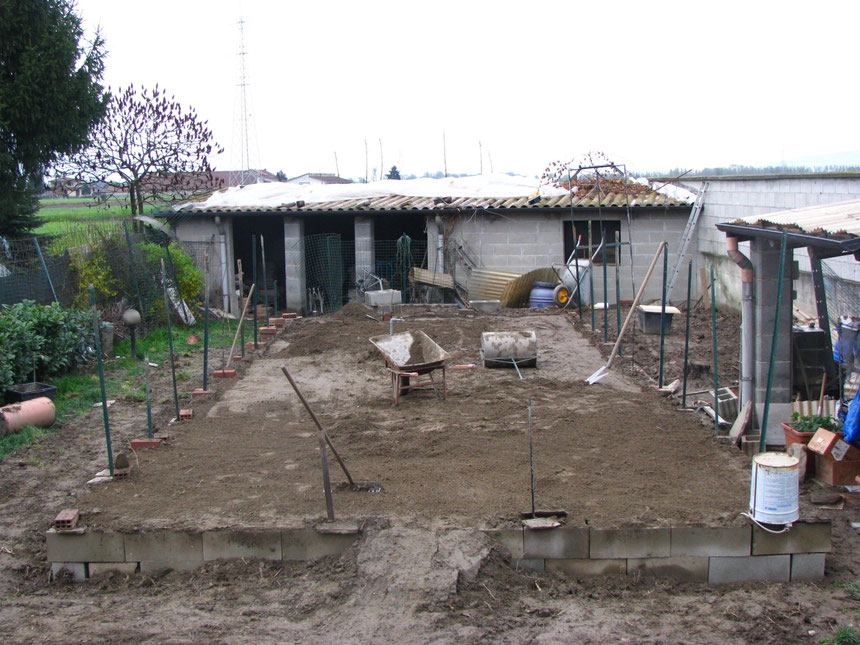 Preparazione della nuova postazione