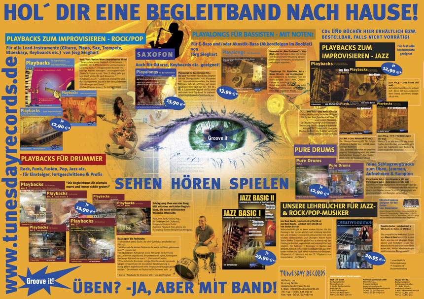 Tunesday Poster - bitte Anklicken zum Vergrößern!