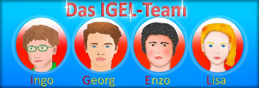Kostenlose Kinderbuchreihe IGEL-Team Kinderbücher