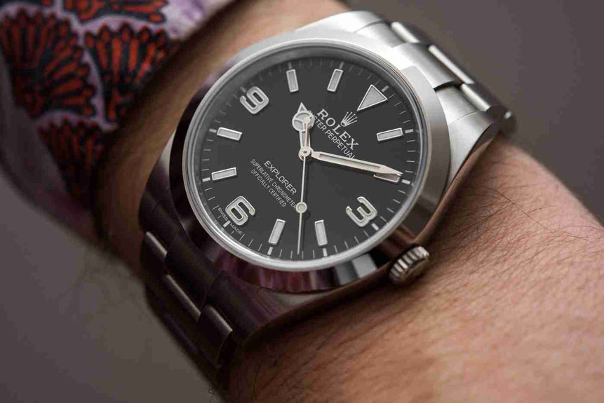 Introducing The Replica Rolex Explorer Oyster Perpetual Black Dial 39mm Steel 214270 1
