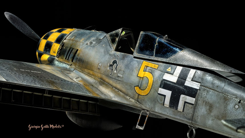 Focke Wulf Fw 190 A/5 Border Models kit 1/35 scale model "Yellow 5" 