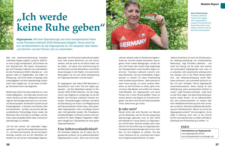 Quelle: Magazin "Gesundheit erlangen", Franziska Männel