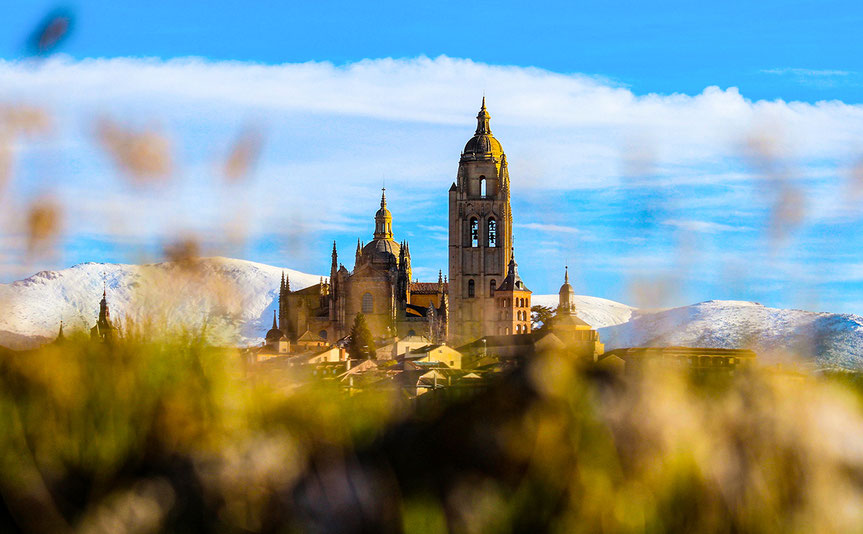 Plaza Mayor y Catedral de Segovia