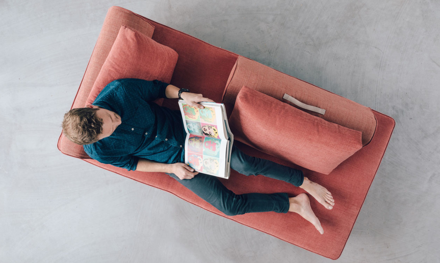 Ein Daybed, die Liege fuer jeden Tag und Gelegenheit