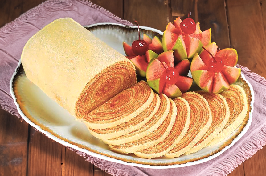 rollkuchen, bolo de rolo, recife, konditorei, rezepte, dessert, gourmet, tradition, brasil spezialitäten, fernanda dias, kuchen
