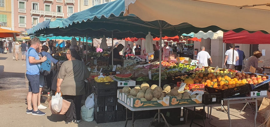 Markt in Ajaccio