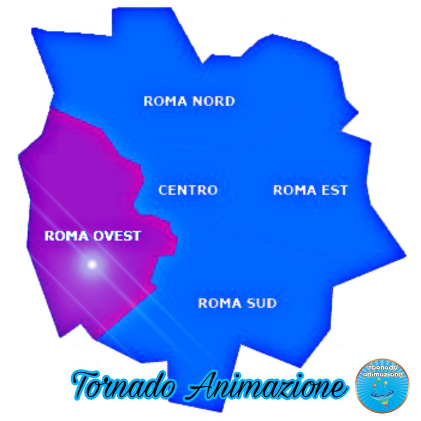 Sale feste per bambini Roma Ovest Tornado Animazione ed Eventi