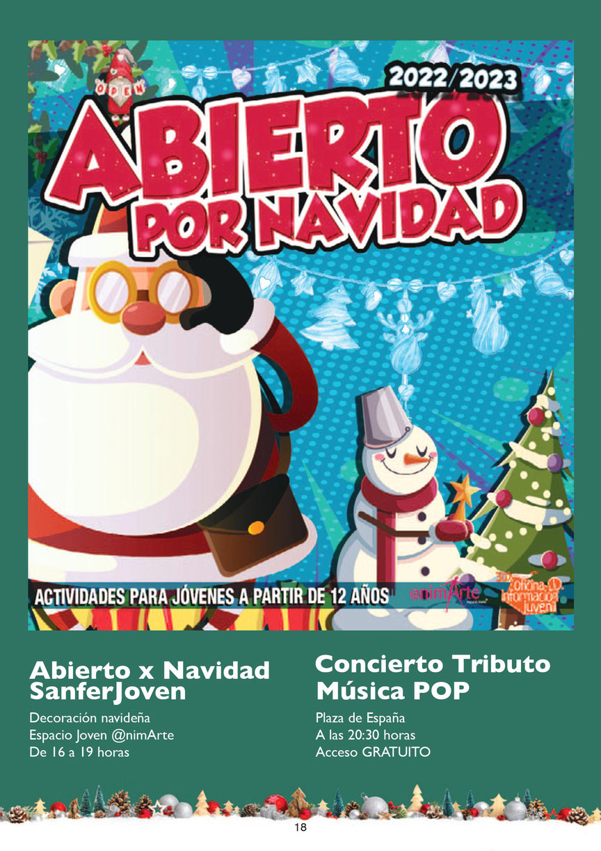Programa de la Navidad en San Fernando de Henares