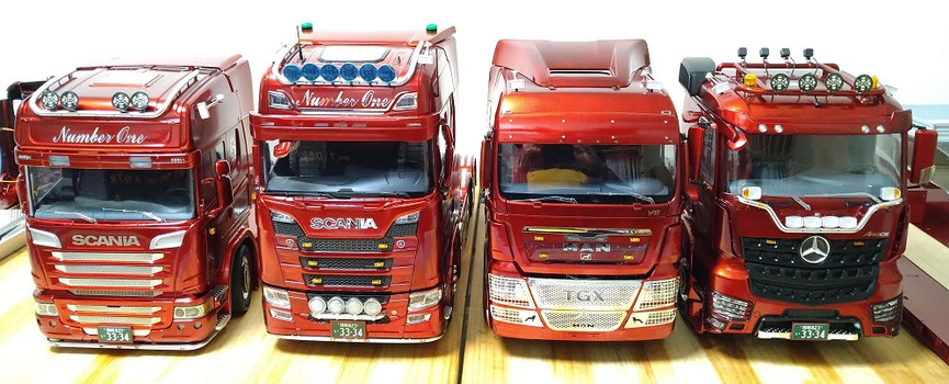 スカニアスキップコンテナ_84_下回りの塗装 - ラジコントラック改造に