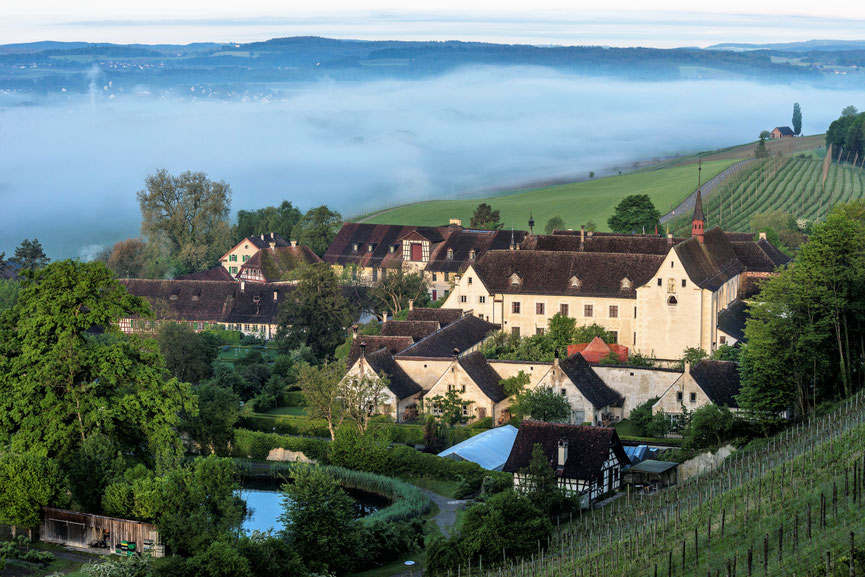 Die Kartause Ittingen, ehemaliges Klostergelände, heute auch ein Ausflugsziel für Familien.
