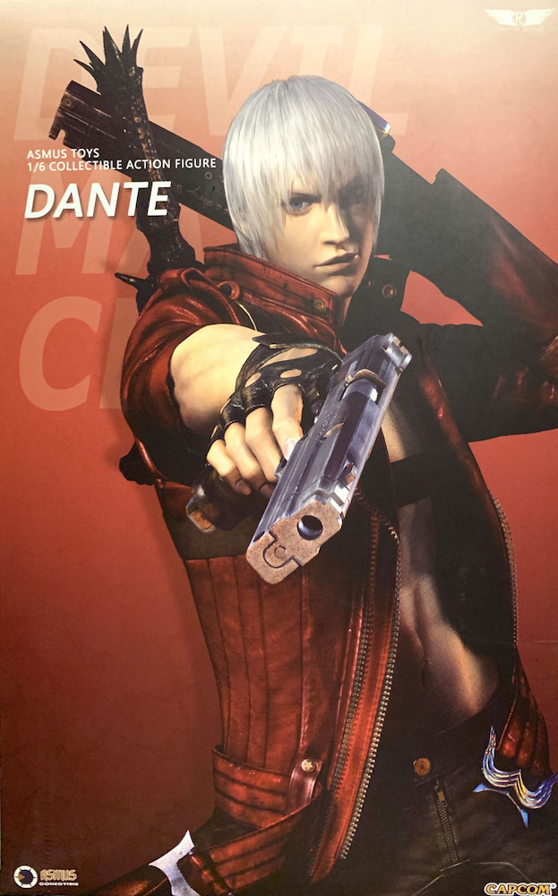 Dante 1/6 Devil May Cry 3 Game Actionfigur 32cm Asmus Collectible 