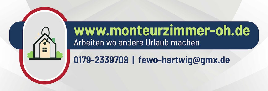 Monteurzimmer, Monteurwohnung, Ferienwohnung, Monteurzimmer-OH Ostholstein und Nordfriesland