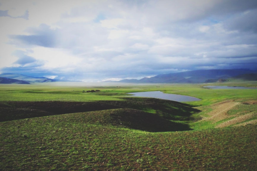 bigousteppes mongolie camion route piste steppes pluie