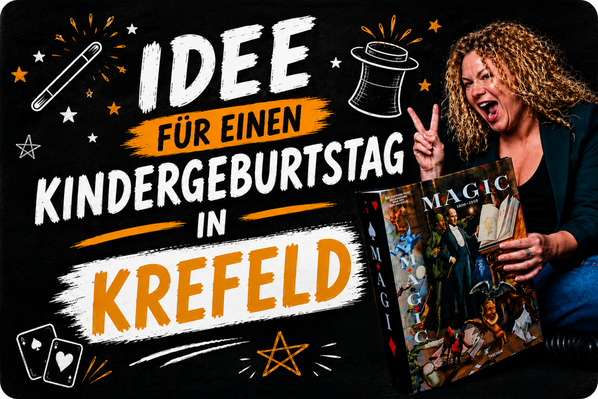 Idee Kindergeburtstag Krefeld Zaubern Yvonne Dibowski-Zanera