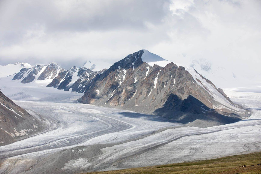 Tavan Bogd Mountains, Potanine Glacier