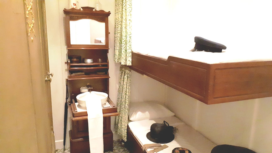 2. Klasse Kabine im SeaCity Museum