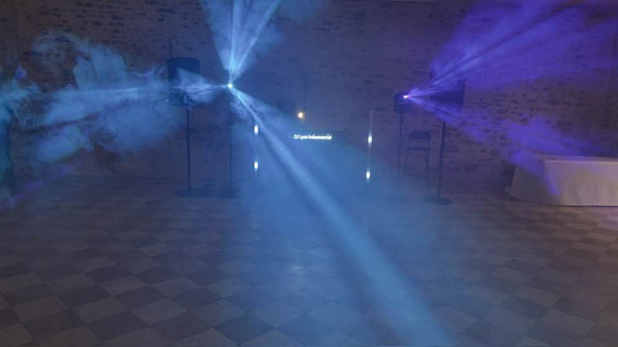 jeux de lumière pour soirée dansante