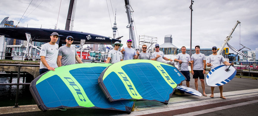 PPC Foiling Team Neuseeland bei WindSucht