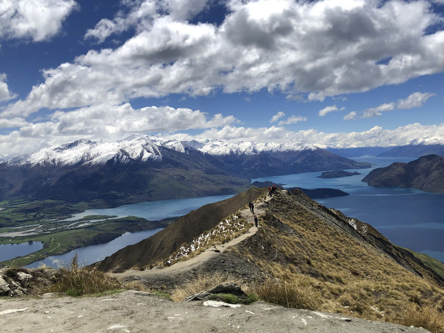Uitkijkpunt Roys Peak bij Lake Wanaka