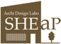 SHEaP Archi Laboロゴ