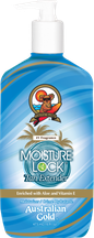 Moisturize Lock Aftersun SPF Outdoor Australian Gold Zonnebank creme bronzer zoncosmetica DHA cosmetisch natuurlijk