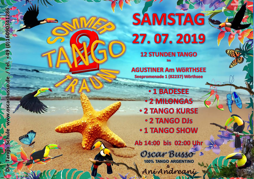 Tango Marathon, Tango Festival, Tango München, Tango lernen München