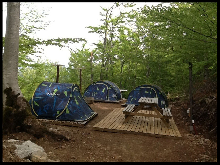 Bivouac - La Halte du Prince - GR20 - Col de Vizzavona - Haute Corse