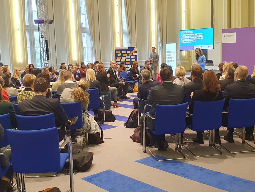 Stakeholder-Workshop "Nationale Finanzbildungsstrategie für Deutschland" in Berlin 2023