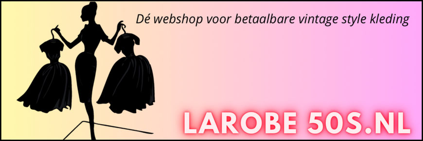 Fifties stijl kleding webshop. Outlet prijzen!