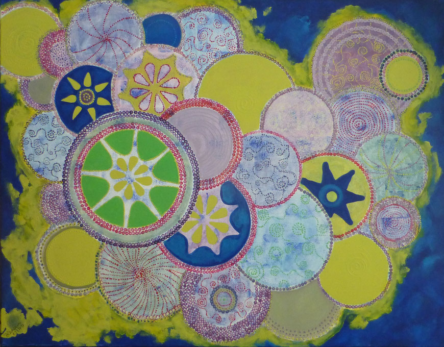 WVZ 462  Sterntaler 2017 Dot-Art Acryl 70x90