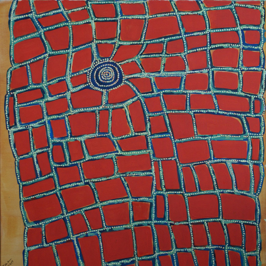 WVZ 451  Netz 2017 Dot-Art Acryl  70x70