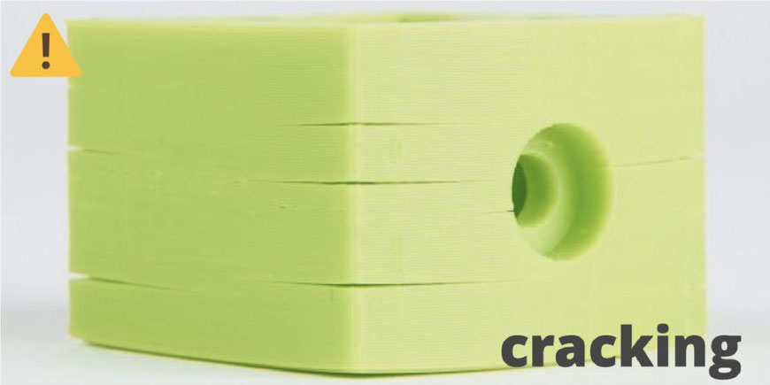 Cracking o delaminación en la impresión 3D