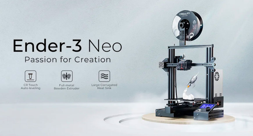 Impresora 3D Creality Ender 3 Neo ¡Ya en Canarias!