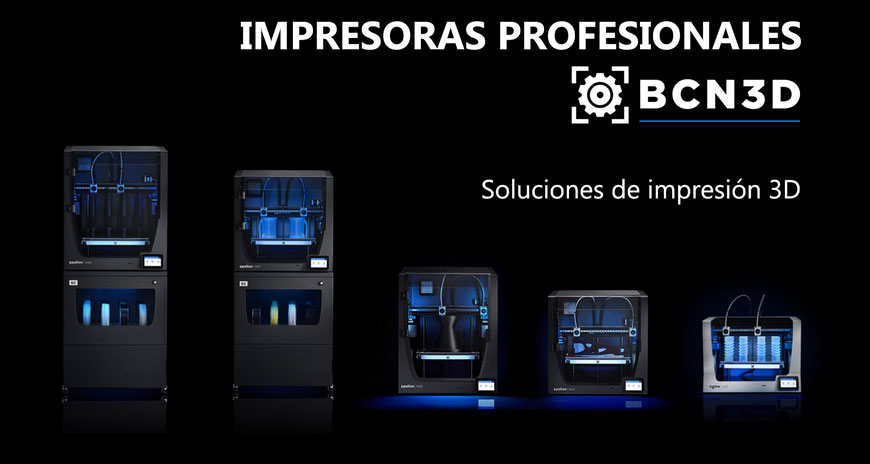 Impresoras 3D profesionales de BCN3D