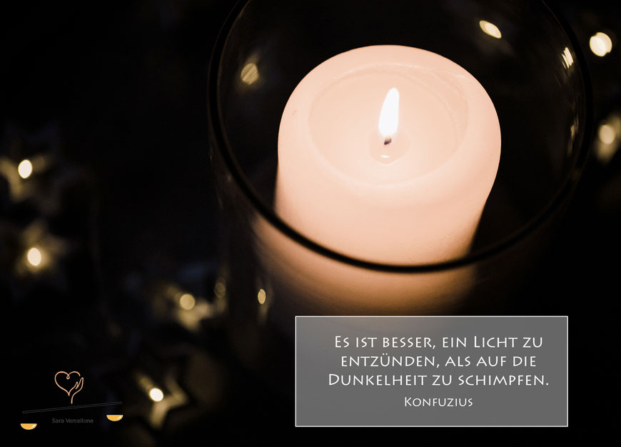 Ganzheitliche Psychosoziale Beratung Sara Vercellone - Blog 1. Advent: es werde Licht