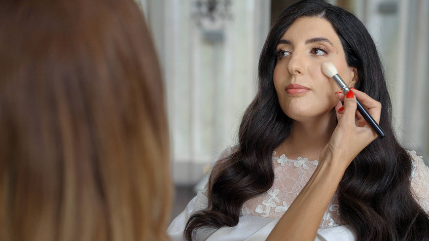 Jewish wedding ceremony at Villa Borromeo, captured in an emotional wedding video