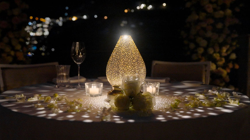 A Candlelit Dinner for Two in Positano