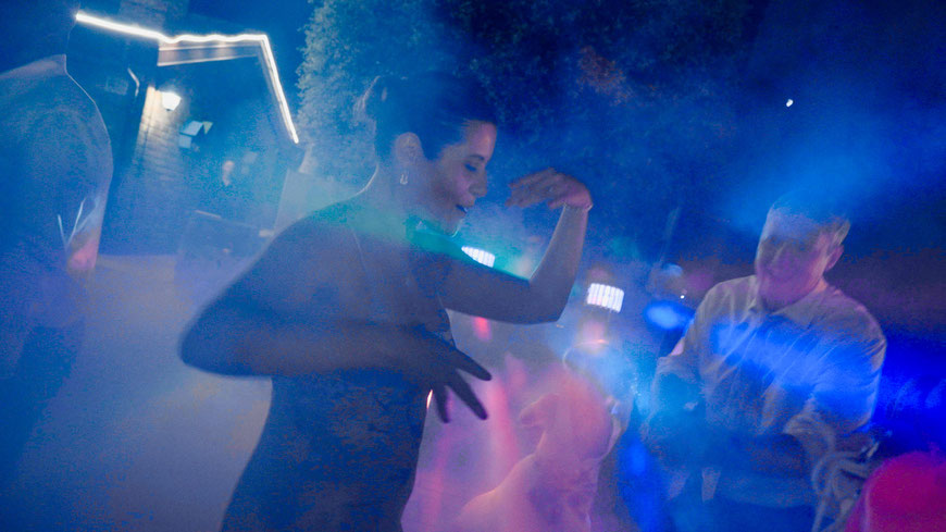 destination wedding in Tuscany at Borgo Tre Rose in Montepulciano. After Party
