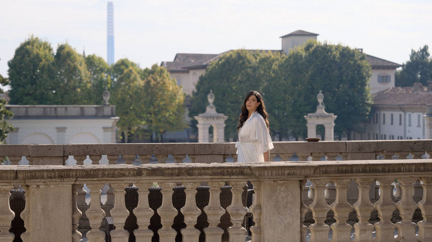 Jewish wedding ceremony at Villa Borromeo, captured in an emotional wedding video