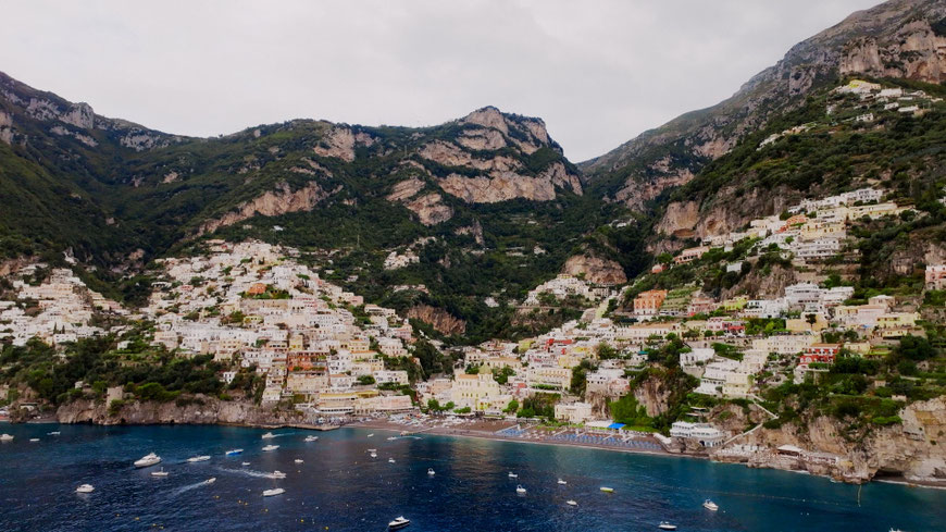 Wedding Videographers and photographers in Positano, Drone Shot