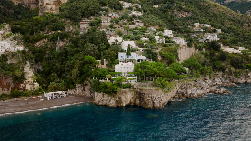 wedding in positano at villa Treville, a wonderful villa on the amalfi coast