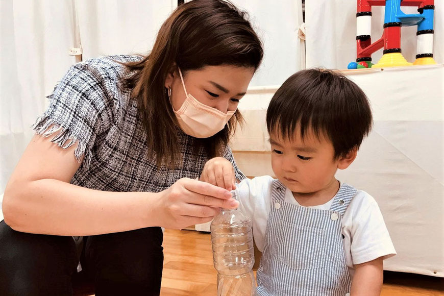 京都市のモンテッソーリ幼児教室の落ち着いた教室環境
